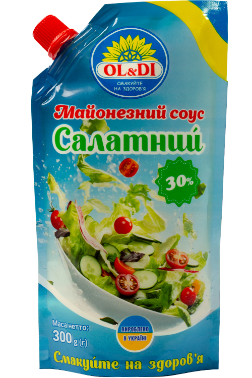 Майонезний соус “Салатний” 30% Дойпак