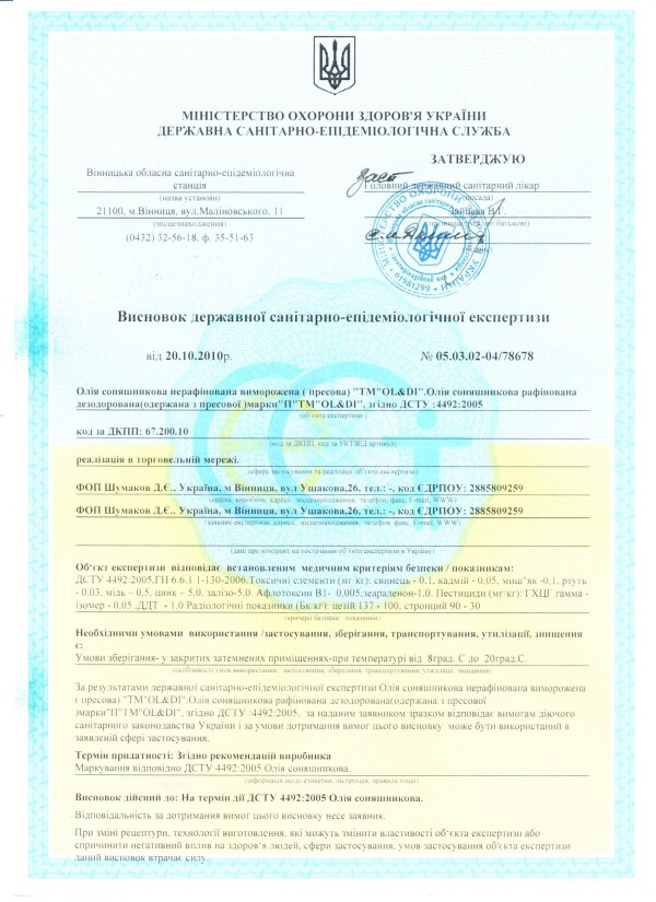 Сертифікати